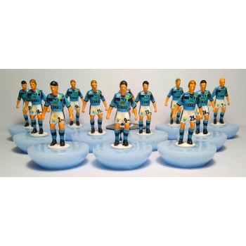 Subbuteo Andrew Table Soccer Lazio 1998-99 on classic Hasbro bases